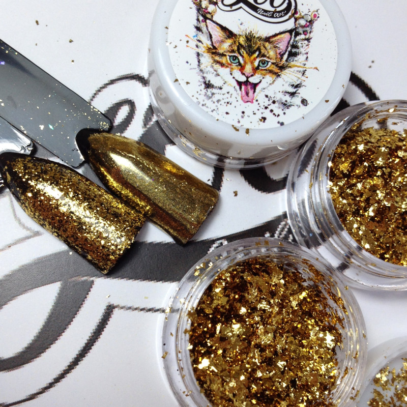 PIGMENT "FLAKES" GOLD PIGMENT "FLAKES" GOLD