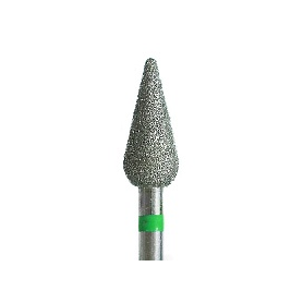 "Birne" Ø5,0mm grün Bit für Nagelhaut "Birne" Ø5,0mm grün Bit für Nagelhaut
