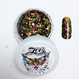 PIGMENT "FLAKES" ROSA-GOLD-GRÜN PIGMENT "FLAKES" ROSA-GOLD-GRÜN