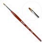 Ovaler Pinsel N.4 DS33R-4 aus Syntetikfasern "Roubloff"
