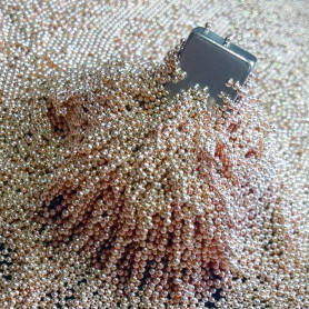 METALLPERLEN Champagne 1 MM METALLPERLEN Champagne 1 MM