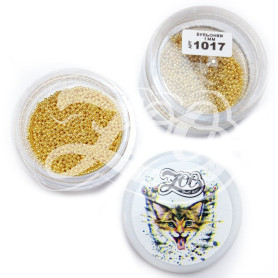 METALLPERLEN GOLD 1 MM METALLPERLEN GOLD 1 MM