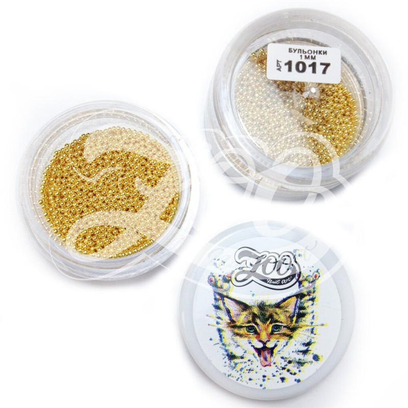 METALLPERLEN GOLD 1 MM METALLPERLEN GOLD 1 MM